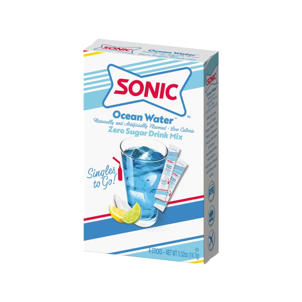 Singles To Go! Tropical Flavor Blast Variety Pack (Sunkist, Margaritaville, & Sonic) (2 Of Each) Variety Pack