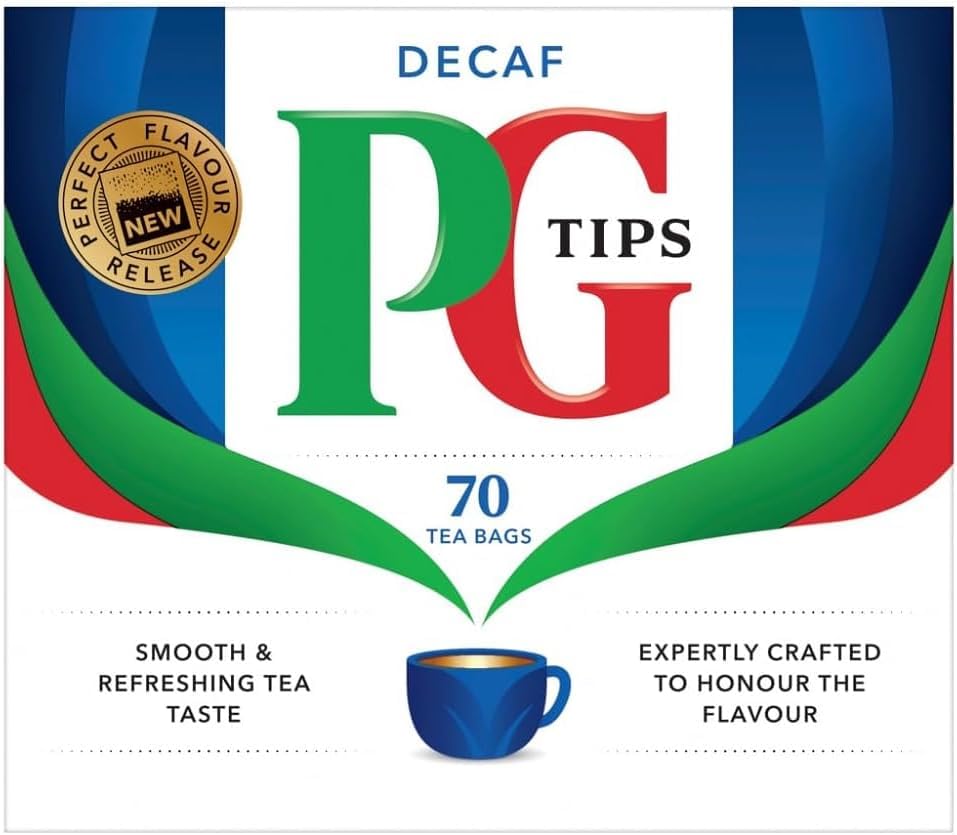 Pg Tips Tea Bags Decaf 70-Count Tea Bags, Pack Of 3