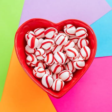 Sweet Stripes Soft Peppermint Candy, Individually Wrapped, 24 Oz (10 Pack)