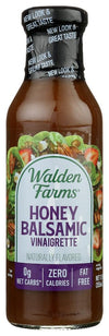 Walden Farms Honey Balsamic Vinaigrette Salad Dressing 12Oz 6-Pack