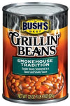Bush's Best, Grillin' Beans, Smokehouse Tradition, 22oz Can (Pack of 6)