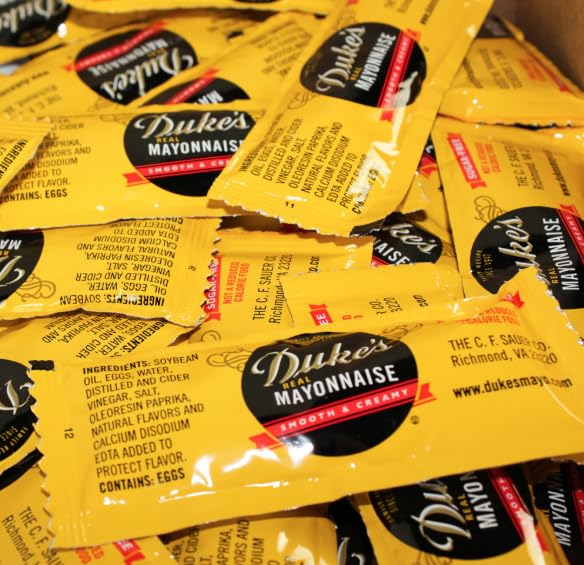 Sugar Free Mayonnaise Packets - Dukes Smooth & Creamy (50 Count)
