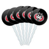 St. Cloud State University Secondary Cupcake Picks Toppers Decoration Set of 6