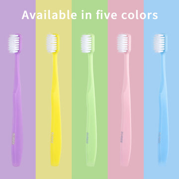 Suree Extra Soft Toothbrush For Sensitive Teeth And Gums (5 Pack), Ultra Soft Toothbrush With 10000 Micro Nano Bristles For Adul