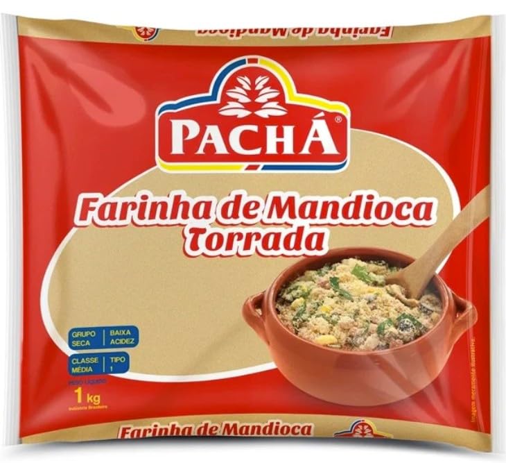 Farinha de Mandioca Pach Torrada 1Kg - YUCCA FLOUR