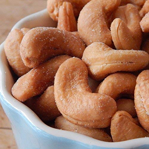 Freshly Roasted Salted Cashews With Sea Salt (1 Lb.) - Small Batch Roasted For Added Freshness - Naturally Delicious - Perfectly Crunchy - Farm Fresh Nuts Brand