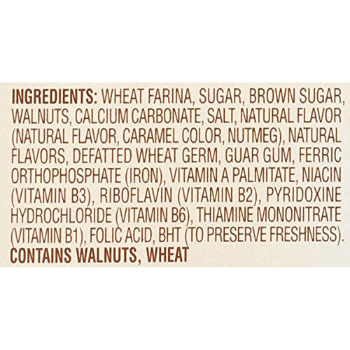 Cream of Wheat Instant Hot Cereal, Maple Brown Sugar, 1.23 Ounce, 6 Packets (Pack of 12)