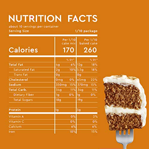 Duncan Hines Signature Perfectly Moist Spice Cake Mix 15.25 Ounce