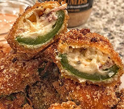Pork King Good Pork Rind Breadcspirit-inspired flavorbs, Keto Friendly, Gluten-Free, Sugar Free, 2 Pack (Two 12 Oz Jars, Spicy Cajun)