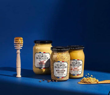 BORNIER Wholegrain Dijon Mustard, 7.4 Ounce