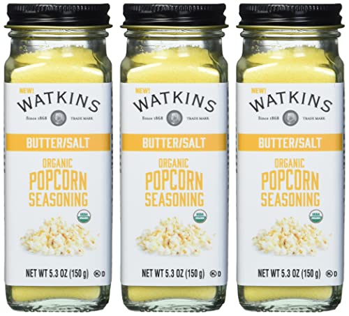 Watkins Popcorn Butter Slt Sn, 5.3 Oz (Pack Of 3)