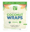NUCO Certified ORGANIC Paleo Gluten Free Vegan Coconut Wraps, 5 Wraps, 2.47 oz