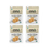 Emmys Organics Vanilla Bean Coconut Cookies (Pack of 4) | Gluten-Free, Organic, Vegan, Paleo-Friendly