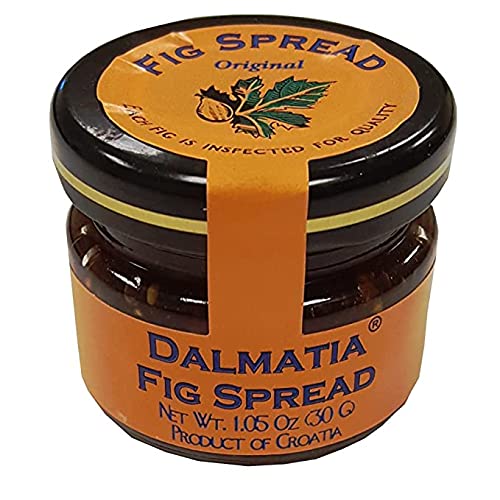 Dalmatia Mini Fig Spread | All-Natural, Non-GMO, Award-Winning Mediterranean Spread | Perfect for Cheese Boards, Toast & Baking