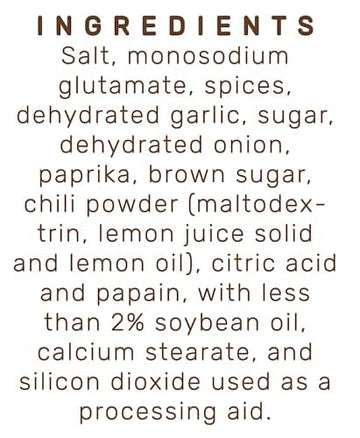 Chupa Hueso Taco Seasoning - 6oz Pack - Ideal for Meat, Brisket, Poultry, and Seafood