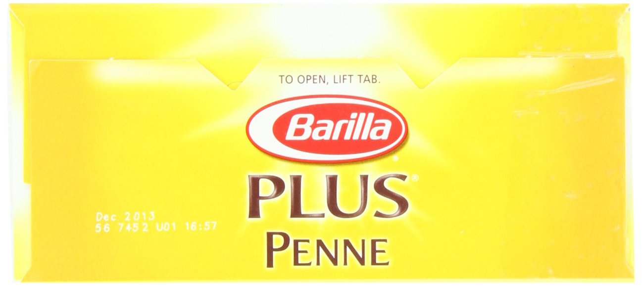 Barilla Plus Penne Pasta, 14.5 Ounce (Pack Of 8)