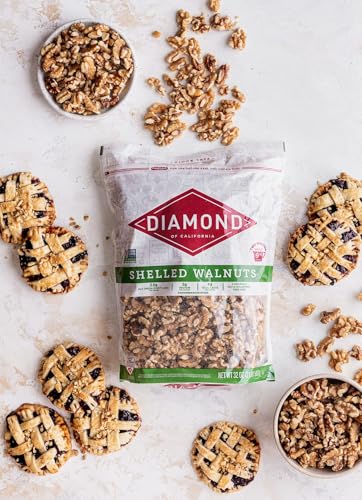Diamond of California Shelled Walnuts 32 oz - 1 unit