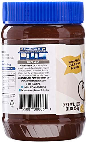 Peanut Butter & Co Dark Chocolate Dreams Peanut Butter, 16 oz