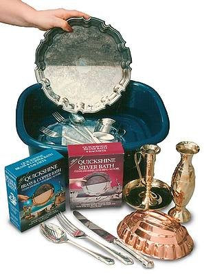 Quickshine Silver Clean And Shine Bath