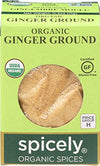 Spicely Organic Ginger Powder 0.40 Ounce ecoBox Certified Gluten Free
