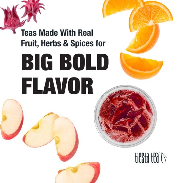 Tiesta Tea - Orange Tango Cold Brew, Premium Loose Leaf Blend, Non-Caffeinated Iced Tea, 10 Cold Brew Tea Packets - Brews One 64