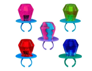 Assorted Candy Variety Pack, Hard Candy Lollipop Ring-Shaped Suckers For Parties, Birthdays And Favors (10 - Count)