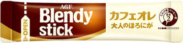 Blendy Agf Coffee Blendy Stick Cafe Au Lait Bitter 100 Serves