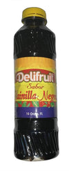 Delifruit Black Vanilla Extract From Dominican Republic 16 Oz.
