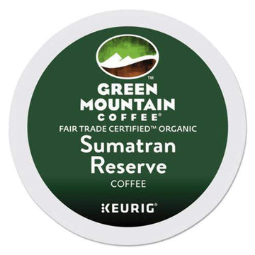 Green Mountain Coffee, Sumatra Reserve, Single-Serve Keurig K-Cup Pods, Dark Roast Coffee, 48 Count (2 Boxes Of 24 Pods)