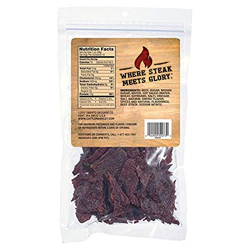 Beef Jerky Teriyaki 10Oz (Pack Of 6)