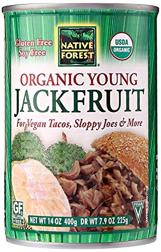 Native Forest Organic Vegan Meat Substitute Young Jackfruit 14 Ounce (Pack of 24)