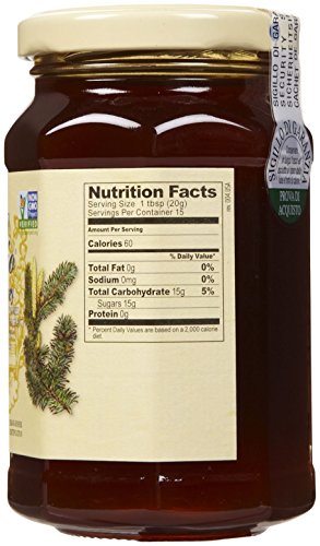 Rigoni di Asiago Organic Forest Honey - 10.58 Fl Oz (Pack of 1)