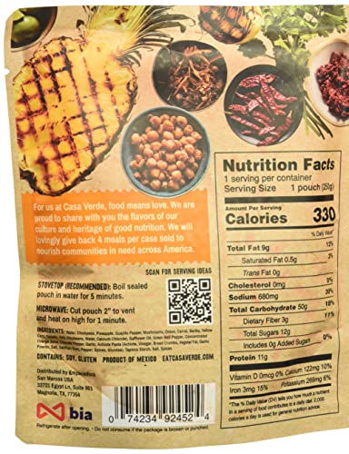 Casa Verde - Garbanzos Al Pastor - Case Of 6-8.81 Ounces
