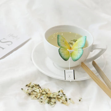 Kkokdam Butterfly Tea Bags - Acacia - Korean Gift Set, Decaf Tea Bags, Fancy Tea Bags, Unique Tea Bags, Iced Tea Bags For Fancy