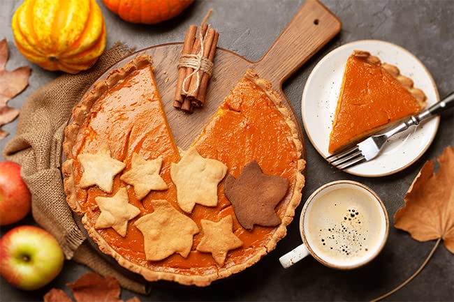 Unpretentious Pumpkin Powder, 1 Gallon, Baking & Food Additive, Superfood, Pure Pumpkin (4.5 Pound)