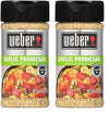 Weber Garlic Parmesan Seasoning, 4.3 Ounce Shaker (Pack Of 2)
