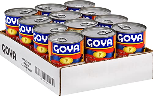 Goya Foods Salad Cut Hearts Of Palm (Palmitos), 14-Ounce (Pack Of 12)