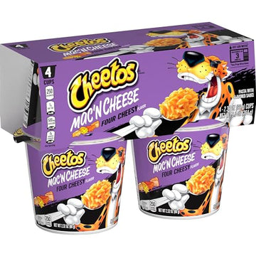 Cheetos Mac & Cheese Cups, Xtra 4 Cheesy, (4 Cups)