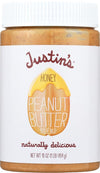 Justins Natural Honey Peanut Butter 16 oz. Jar (Pack of 2)