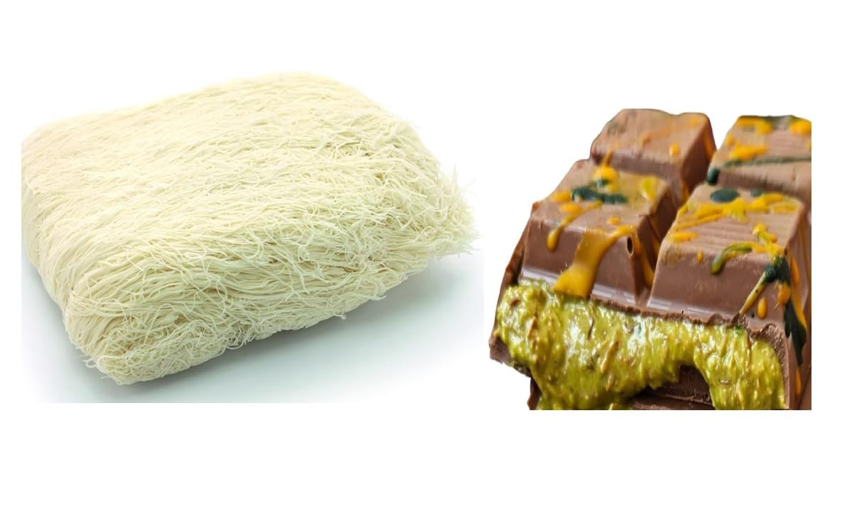 500 Gr/1.1 Lbs Kataifi Material - Make Chocolate Dubai With Pistachio Kataifi, Kataifi Shredded Fillo Dough, Kataifi Pastry, Phy