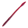 Strike King Bull Worm Soft Plastic Lure 8 - Pack of 5, Plum, Model BW8-7