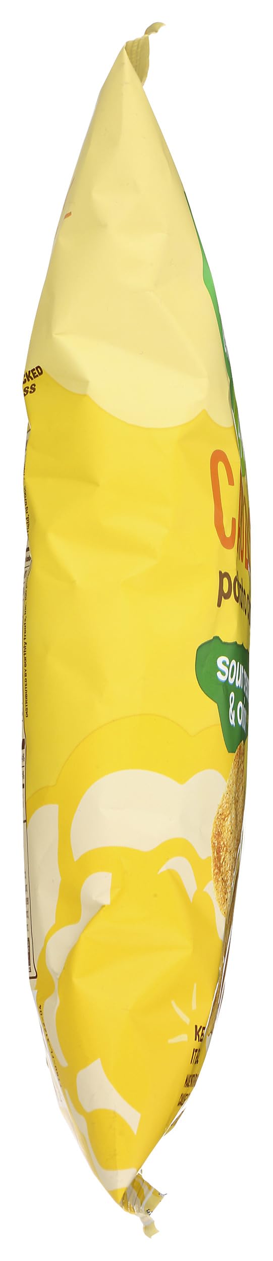 REAL FOOD FROM THE GROUND UP Sour Cream & Onion Cauliflower Chips, 3.5 OZ, Pack of 1