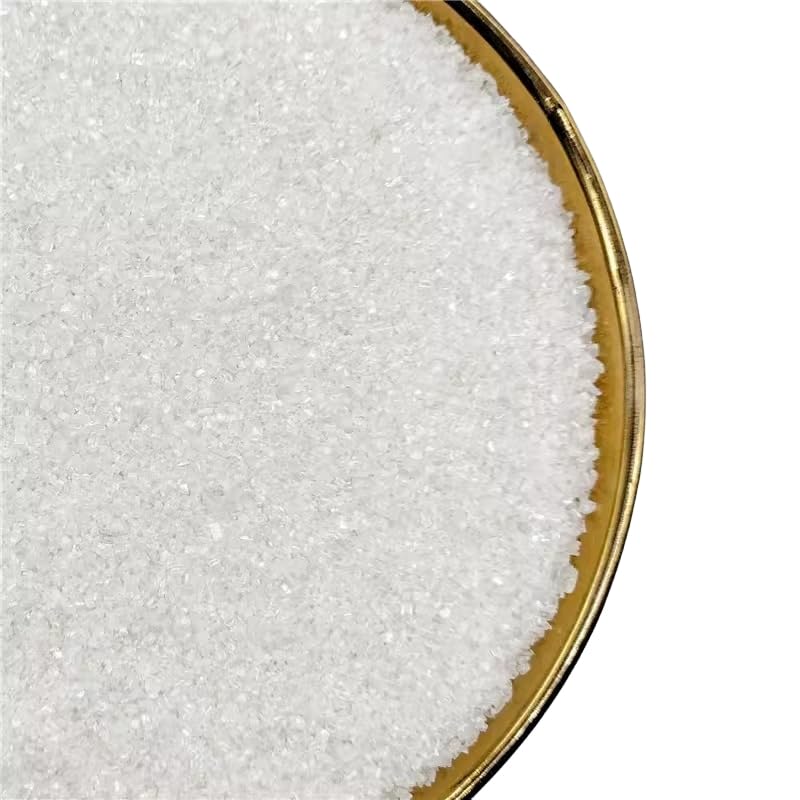 NIPEOR Edible Sprinkles Sanding Sugar for Cake & Cookie Decorating, 4.6oz, White Sugar Crystals