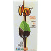 Theo Chocolate Dark Chocolate Mint Bar 3 Oz -Pack Of 12