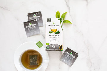 Miracle Tree - 6 Count Of Organic Moringa Superfood Tea, 25 Individually Sealed Tea Bags, Earl Grey (Keto, Detox, Energy/Immunit