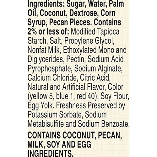 Betty Crocker Gluten Free Rich & Creamy Coconut Pecan Frosting, 15.5 Oz. (Pack Of 8)