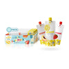 Scoot Frozen Lemonade Variety 12 Pack Featuring Original, Peach, And Strawberry Flavors. 12-3.25-Ounce Shelf-Stable Pouches, Rea
