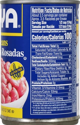 Goya Foods Pink Beans, 15.5 Ounce (Pack Of 8)