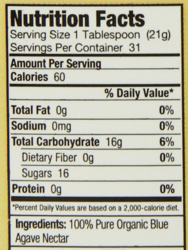 Madhava Agave Nectar, Organic Light, 23.5 Oz