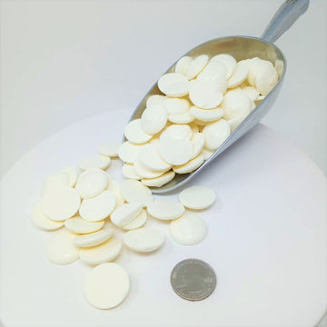Merckens Coating Wafers, Super White, 10 Pounds, Melting Chocolate